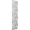 Ekena Millwork 6inW x 24inH x 1inT  EdgeCraft Lomond Style Seamless Wall Tile WPPVC06X24ELO - alternate 6
